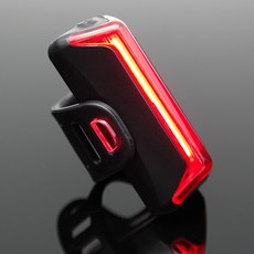 Dvic COB 自行車尾燈 PL-2262-1, 黑色的, 1個