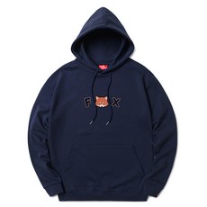 DAKUANG 男款狐狸印花特厚雙面棉連帽T恤 D02DKA-DO2569