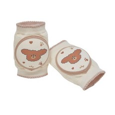 Bebekkungjjak 嬰幼兒用雙層緩衝護膝, 2個, 貴賓狗