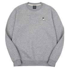 옥스타 남녀공용 펭귄 자수 특양면 맨투맨 3SSP017