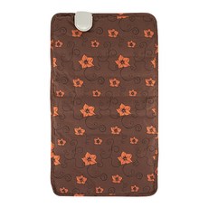 DAEJIN ELECTRONICS 桔梗花印花黃土麥飯石電熱毯 60 x 35cm, DWR-100