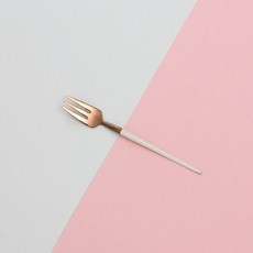 쓰임 마리벨 티포크, 골드 + 화이트, 4개