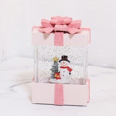 Ttassum LED水球音樂盒, 小雪人
