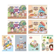 ARTMORE Sosofun 速寫本 26 張 x 4p + 普通書 50 張 x 4p 套組