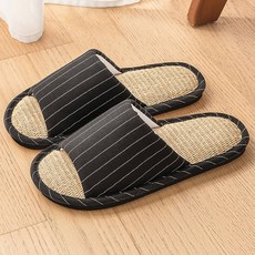 ARYKO 涼爽現代客廳室內拖鞋, 1個, 黑色