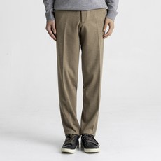 男士斜紋套裝長褲