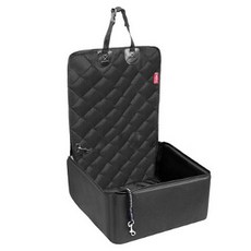 寵物黑色汽車座椅罩, 單色, 1個