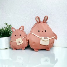 솜니움베베 여아용 하트몽 소풍 백팩 가방 + 크로스백 세트