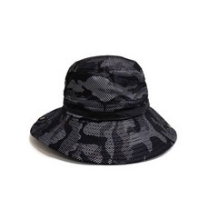 男款深色軍事登山帽, 灰色