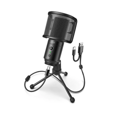 FIFINE PC 及 Type-C Galaxy 智慧型手機兩用 USB 電容式麥克風, FIFINE K683A, 單一顏色