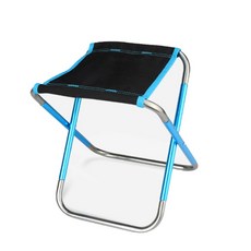 FL 鋁合金折疊迷你露營椅 S, 藍色, 1個