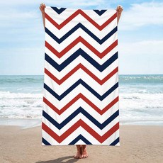 UNHAVE 夏日派對沙灘巾 90 x 180 cm, 1個, 08 對角線