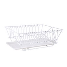 簡約乾淨瀝水架, 白色的, 1個