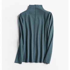 스타 하프터틀넥 이너 임부 긴팔 목티셔츠