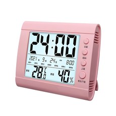 Banana People 智慧手錶 防水溫濕度計, 01 609 粉紅色, 1個