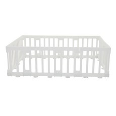 에듀플레이 우디 스퀘어 베이비룸 혼합 12p 세트, 화이트, 1개