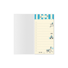 Midori 歡樂備忘錄(大)-歐吉桑 可愛趣味記事本 每日待辦事項輕鬆記錄, 1本, 1入