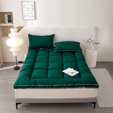 SOHEIM 四季絎縫薄床墊, 晚綠