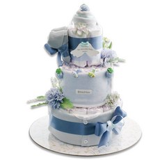 Baby Bakery 3層尿布織物蛋糕, Blueberry