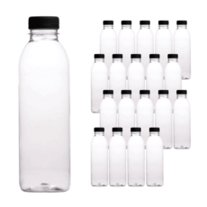 透明PET瓶, 20個, 500ml