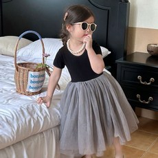 CONTIKIDS 女童款夢想建築師雪紡衫洋裝