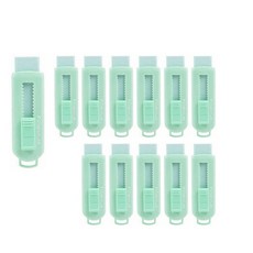 스테들러 슬라이딩 홀더 지우개 525 PS1P-S, 파스텔그린(525 PS13-2), 12개