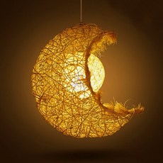 내추럴무드 라탄 펜던트 조명갓 H-1, 혼합색상