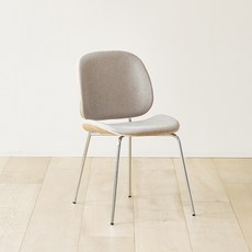 룸앤홈 잭슨 벤트우드 체어, 베이지, 1개