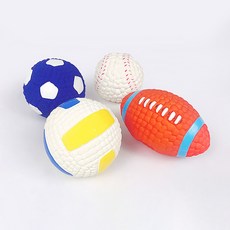 carno 韓國寵物動物乳膠玩具四套, 混色, 1套