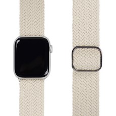 신지모루 스마트워치 브레이드 루프 스트랩, 스타라이트