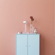 홈앤데코 물말뿌리면 풀이 생기는 셀프전용 포인트 합지벽지, 핑크스무디(49605-08)