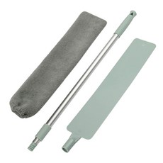 틈새 먼지 아웃 다용도 유연한 청소 브러쉬 + 헤드 커버, 1세트