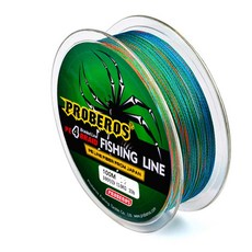 프로베로스 스파이더 오색합사 낚시줄, 랜덤 발송, 1개