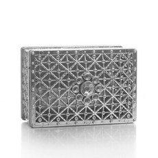 室內裝飾糖果籃 12 LH 5895 4入, 銀色