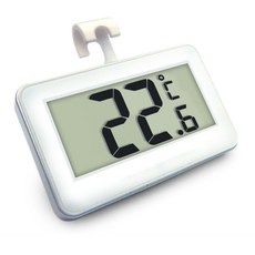 防水冰箱溫度計, 白色的, 1個