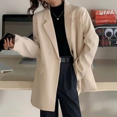 피어니스트 여성용 블레이저 겨울코트