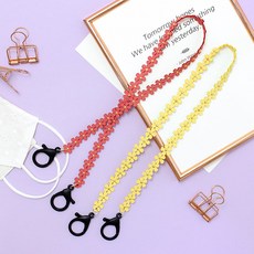 Bidangil Ruben 花朵毛氈口罩掛繩 2件組