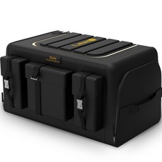 Lead I 多功能汽車後車廂收納箱, 黑色