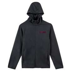 Simile 男款印花內襯連帽拉鍊外套