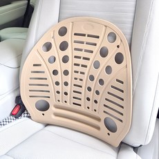 블랙라이거 요케어 프리미엄 차량용 허리지지대, 베이지, 1개