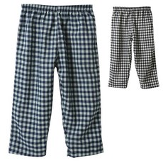 KerriLucy 孩童9分睡褲 格紋 2入
