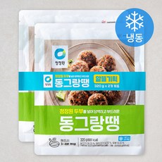 청정원 동그랑땡 (냉동), 320g, 2개