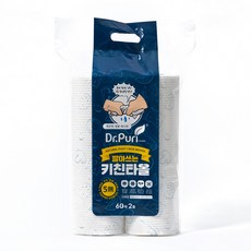 Dr.Puri 廚房捲筒紙巾, 60張, 2捲