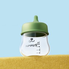 KimPets 寵物柔軟氣孔奶瓶 Free, 綠色, 1個