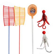 組合蚯蚓堅硬釣魚竿 2人 全套, 隨機出貨