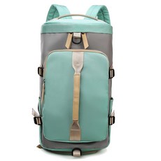 雙肩撞色運動包 GH74_RD_833, 綠色