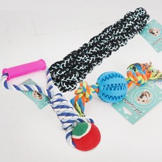 AHATOY 紅色小狗 Puppy Tug Play Set D, 隨機發貨, 1套
