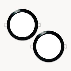 Gaon LED 嵌燈 20W DS, 晝光色(黑色), 2個