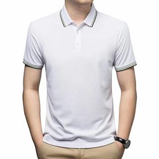 남성용 면혼방 PK 반팔 카라 티셔츠 YTR123