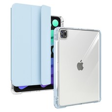 TABLESE 滑動式可分離保護殼 iPad Pro 3/4/5/6 12.9 Air M2/M3/M4 13 天空藍 IO-22 + 泰布利斯 滑動式可分離保護殼